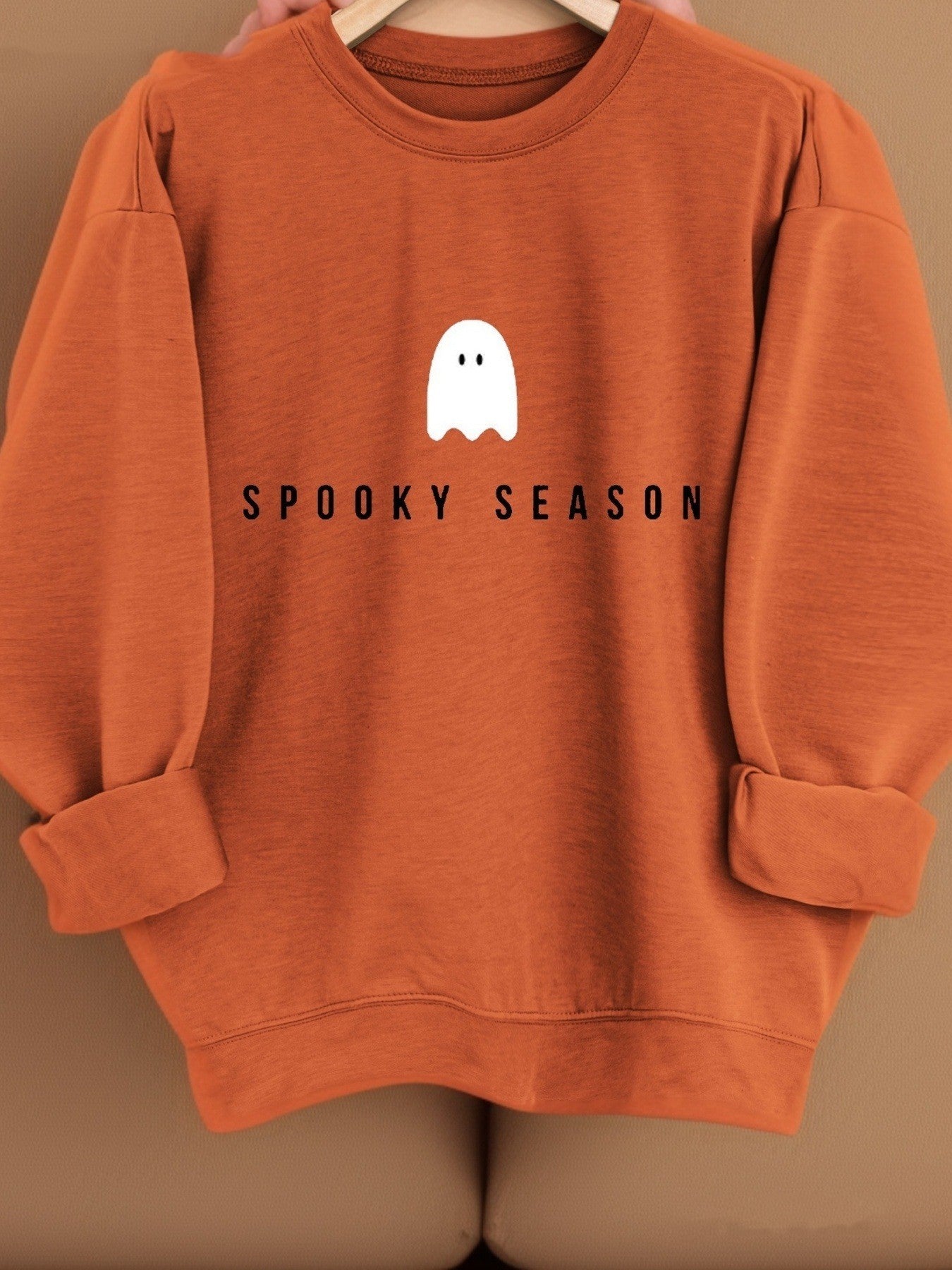 Spooky Season Halloween Graphic Sweatshirt - Women'S Casual