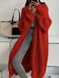 Idle Style Loose Thick Knitted Coat For Women