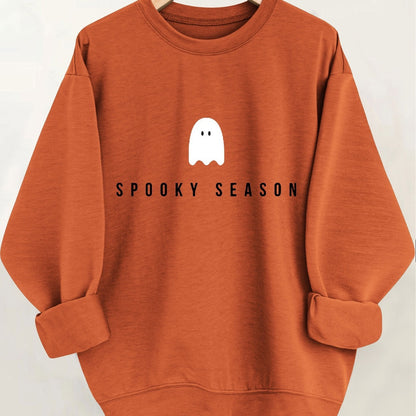 Spooky Season Halloween Graphic Sweatshirt - Women'S Casual