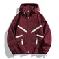 Hooded Jacket Waterproof Fashionable Jacket Outdoor Leisure Couple's Tops