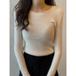 Slim Fit Inner Wear Long-sleeved Knitted Bottoming Shirt