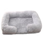 Plush Round Pet Bed Dog Bed Winter