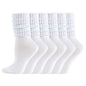 Loose Stockings Spring And Autumn Women's Black, White And Gray Pure Color Socks