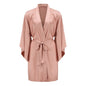 Women's Thin Ice Silk Robe Bathrobe