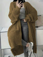 Idle Style Loose Thick Knitted Coat For Women