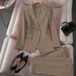 Korean Casual Design Blouse Trouser Suit