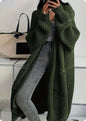Idle Style Loose Thick Knitted Coat For Women