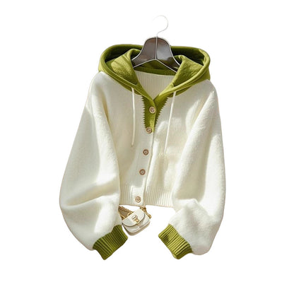 Early Autumn Korean Style Top For Women